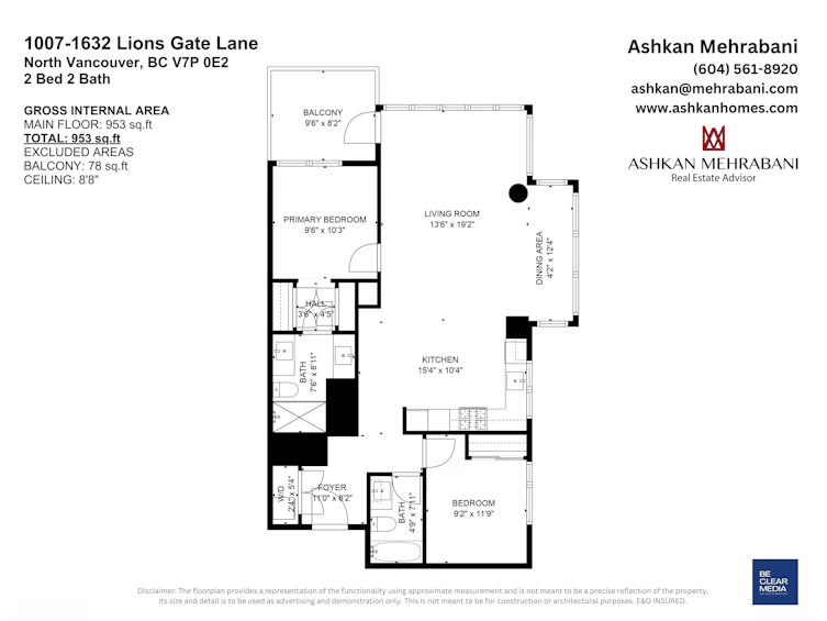 1007-1632 Lions Gate Lane, North Vancouver, BC, V7P 0E2 - 32