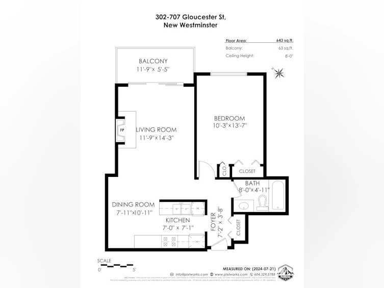 302-707 Gloucester Street, New Westminster, BC, V3M 5W1 - 26