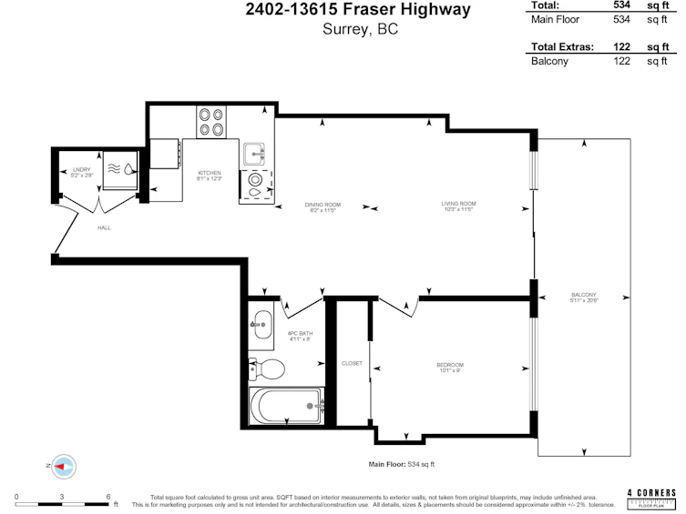 2402-13615 Fraser Highway, Surrey, BC, V3T 0P7 - 31