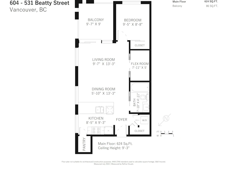 604-531 Beatty Street, Vancouver, BC, V6B 0C5 - 11