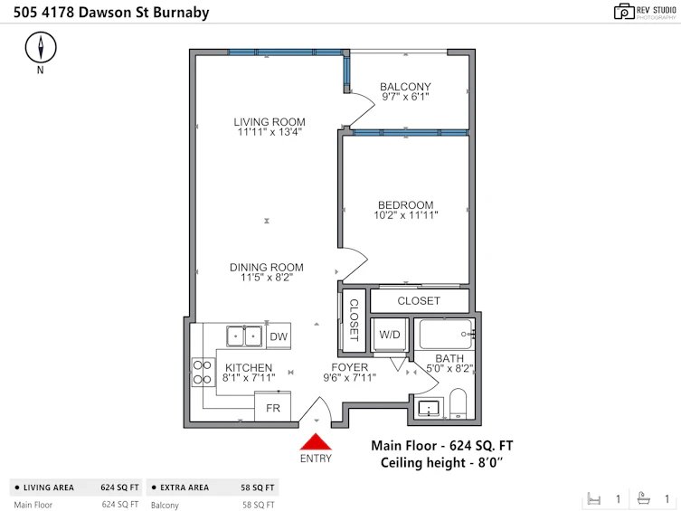 505-4178 Dawson Street, Burnaby, BC, V5C 0A1 - 32