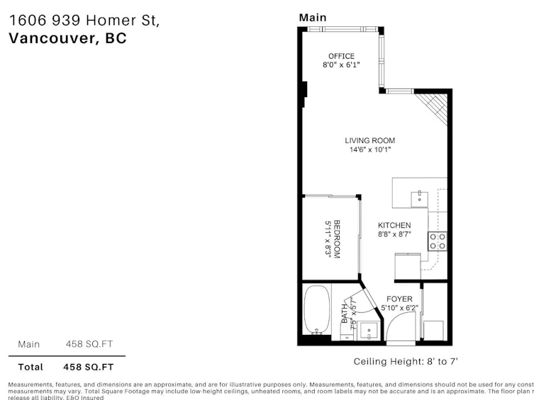 1606-939 Homer Street, Vancouver, BC, V6B 2W6 - 32