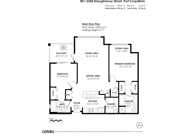 401-2268 Shaughnessy Street, Port Coquitlam, BC, V3C 3C8 - 2