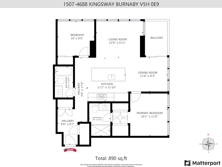 1507-4688 Kingsway, Burnaby, BC, V5H 0E9 - 16