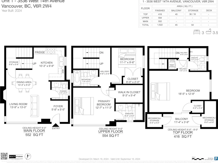 1-3536 W 14th Avenue, Vancouver, BC, V6R 2W4 - 27
