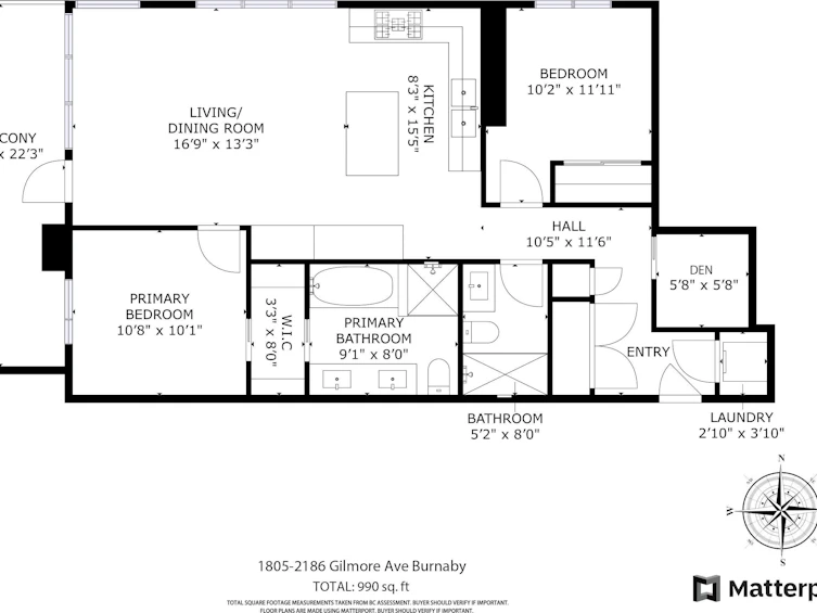 1805-2186 Gilmore Avenue, Burnaby, BC, V5C 0N7 - 23