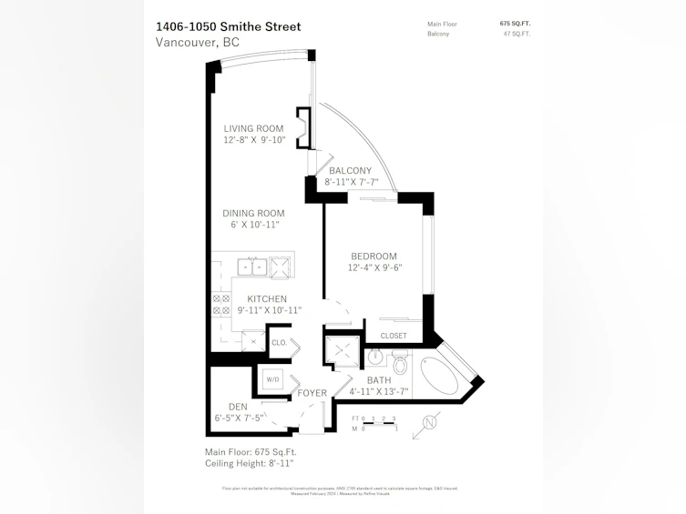 1406-1050 Smithe Street, Vancouver, BC, V6E 4T4 - 25