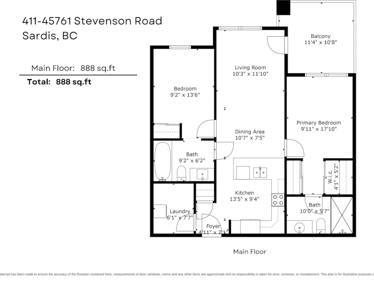 411-45761 Stevenson Road, Chilliwack, BC, V2R 0Y7 - 5