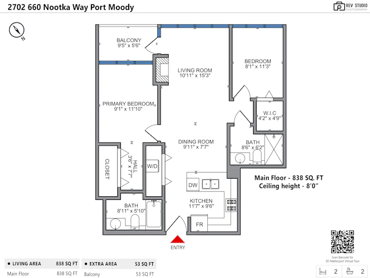 2702-660 Nootka Way, Port Moody, BC, V3H 0B7 - 33