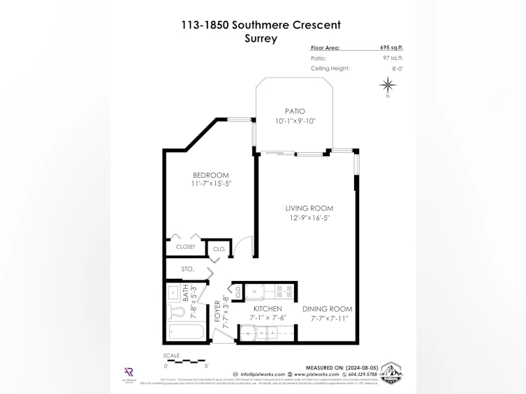 113-1850 E Southmere Crescent, Surrey, BC, V4A 6Y6 - 3