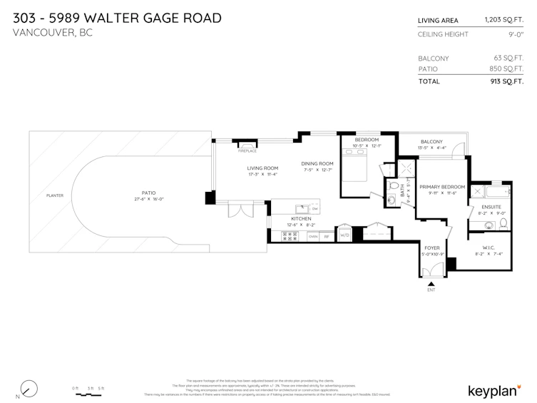 303-5989 Walter Gage Road, Vancouver, BC, V6T 0A8 - 35