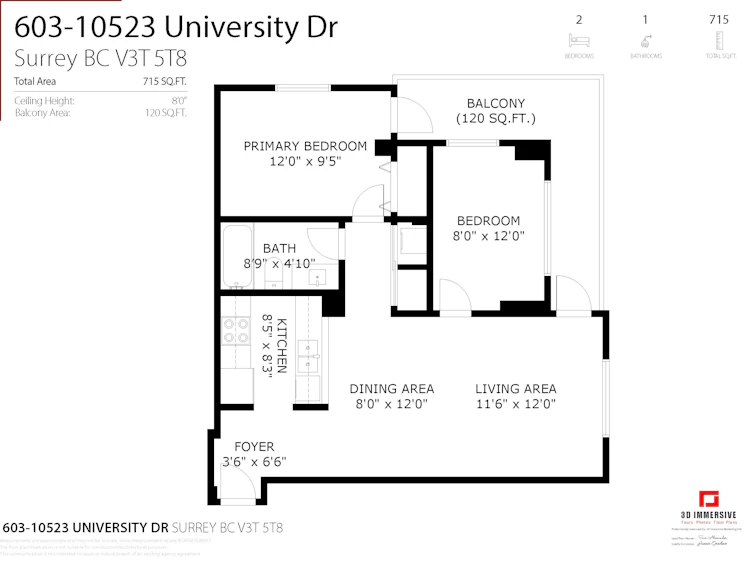 603-10523 University, Surrey, BC, V3T 5T8 - 23