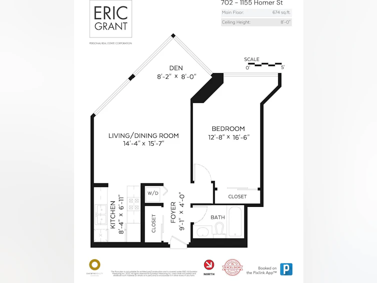 702-1155 Homer Street, Vancouver, BC, V6B 5T5 - 23