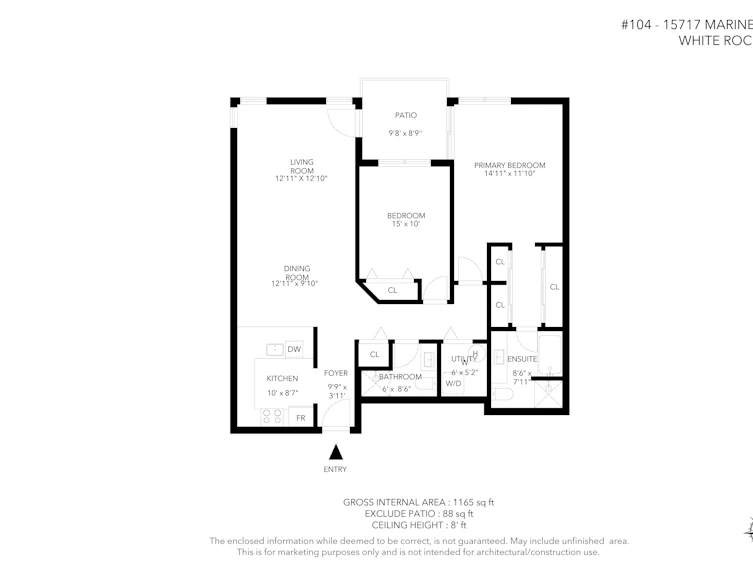 104-15717 Marine, Surrey, BC, V4B 1E4 - 34