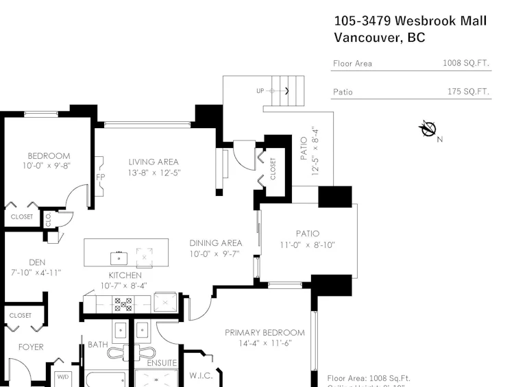 105-3479 Wesbrook Mall, Vancouver, BC, V6S 0B7 - 27
