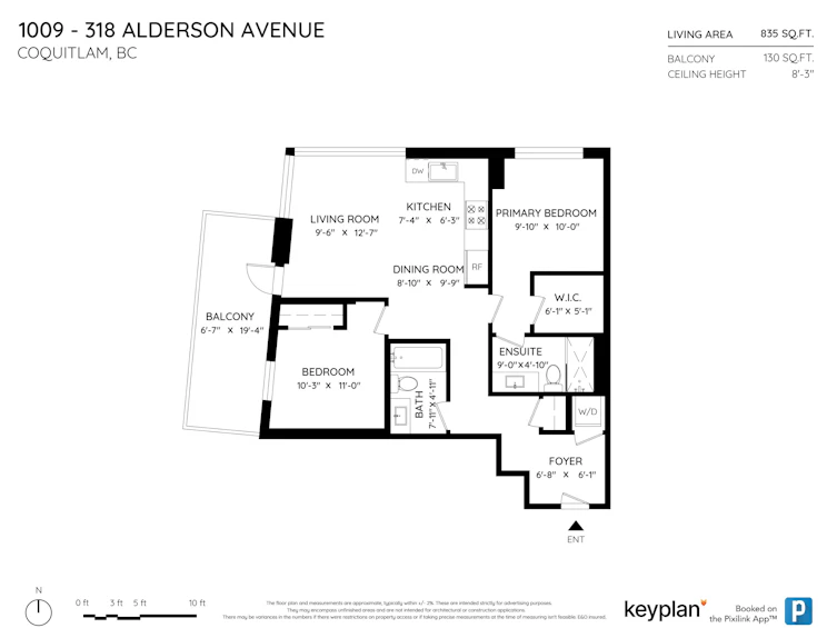 1009-318 Alderson Avenue, Coquitlam, BC, V3K 0J1 - 25