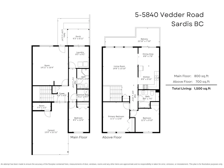 5-5840 Vedder Road, Chilliwack, BC, V2R 3G4 - 5