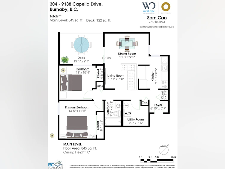 304-9138 Capella Drive, Burnaby, BC, V3J 7K3 - 16