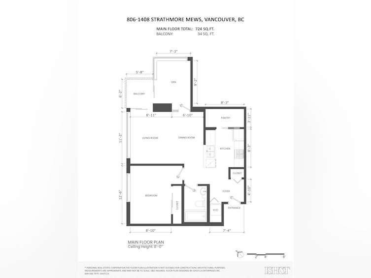 806-1408 Strathmore Mews, Vancouver, BC, V6Z 3A9 - 13