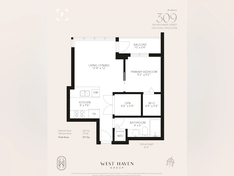 309-1010 Richards Street, Vancouver, BC, V6B 1G2 - 20