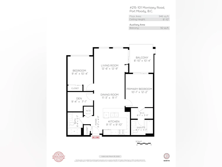 215-101 Morrissey Road, Port Moody, BC, V2H 0E6 - 39