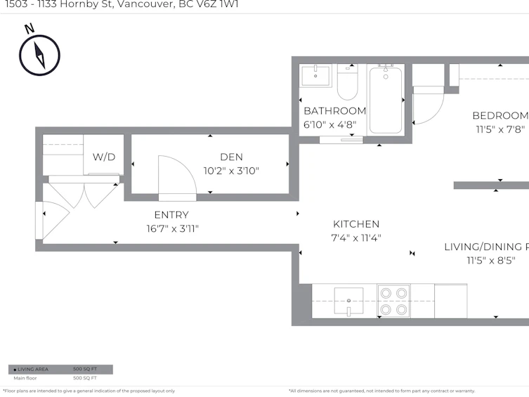 1503-1133 Hornby Street, Vancouver, BC, V6Z 1W1 - 17