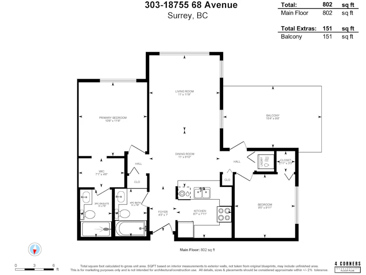 303-18755 68 Avenue, Surrey, BC, V4N 0Z9 - 28