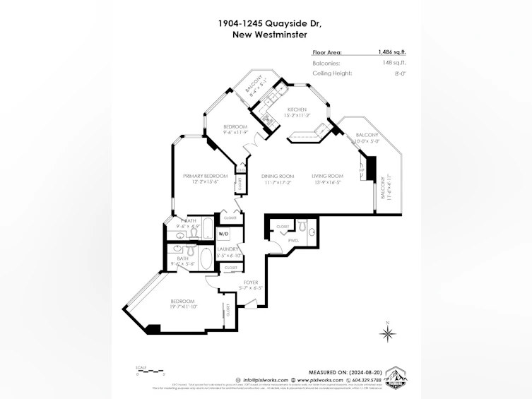 1904-1245 Quayside Drive, New Westminster, BC, V3M 6J6 - 29