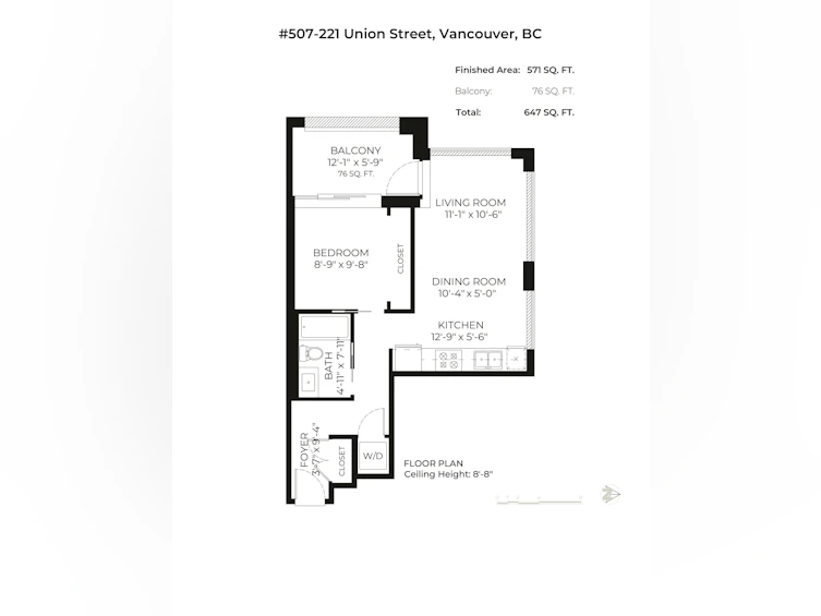 507-221 Union Street, Vancouver, BC, V6A 0B4 - 26