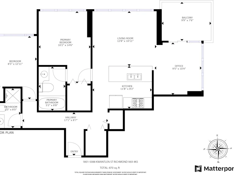 1801-5088 Kwantlen Street, Richmond, BC, V6X 4K5 - 4