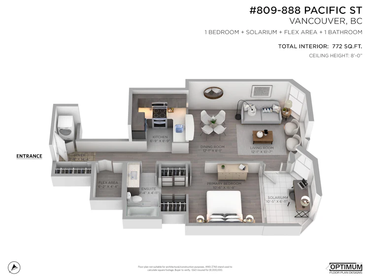 809-888 Pacific Street, Vancouver, BC, V6Z 2S6 - 4