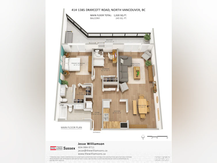 414-1385 Draycott Road, North Vancouver, BC, V7J 3K9 - 29
