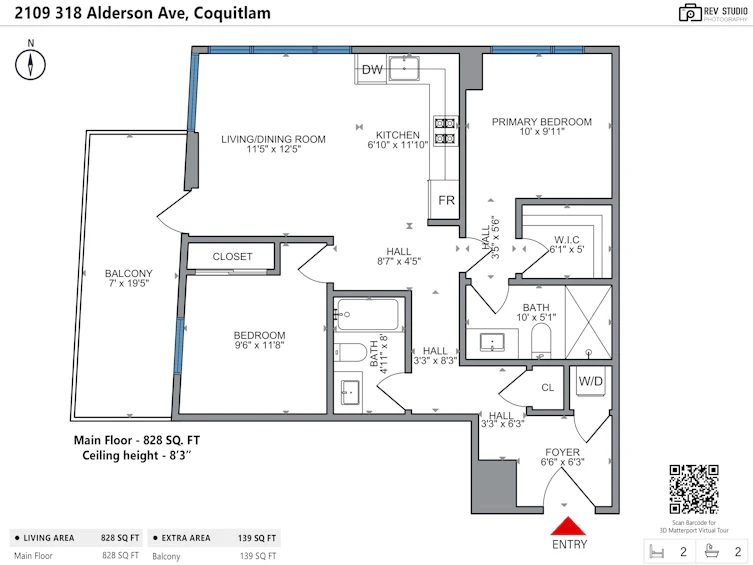 2109-318 Alderson Avenue, Coquitlam, BC, V3K 3V8 - 36