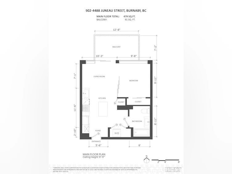 902-4488 Juneau Street, Burnaby, BC, V5C 0M4 - 3