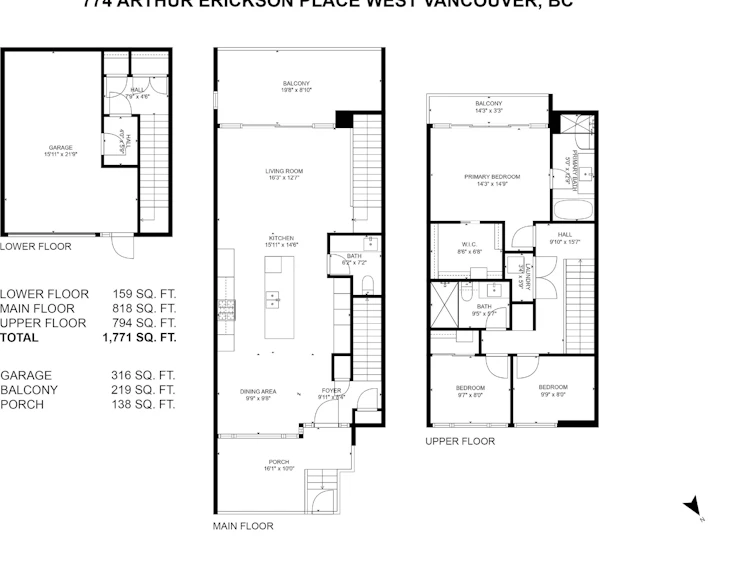 774 Arthur Erickson Place, West Vancouver, BC, V7T 0B6 - 8
