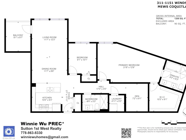 311-1151 Windsor Mews, Coquitlam, BC, V3B 0M9 - 31