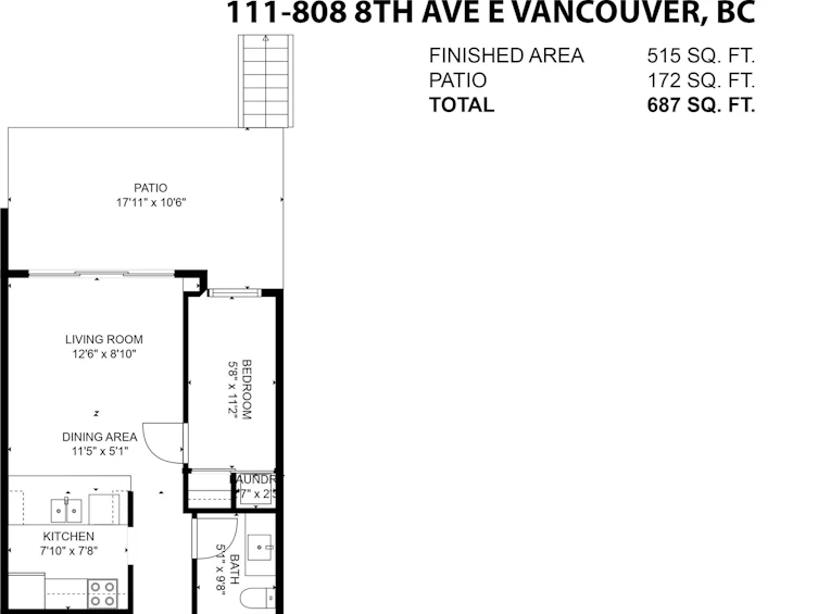 111-808 East 8th Avenue, Vancouver, BC, V5T 1T5 - 20