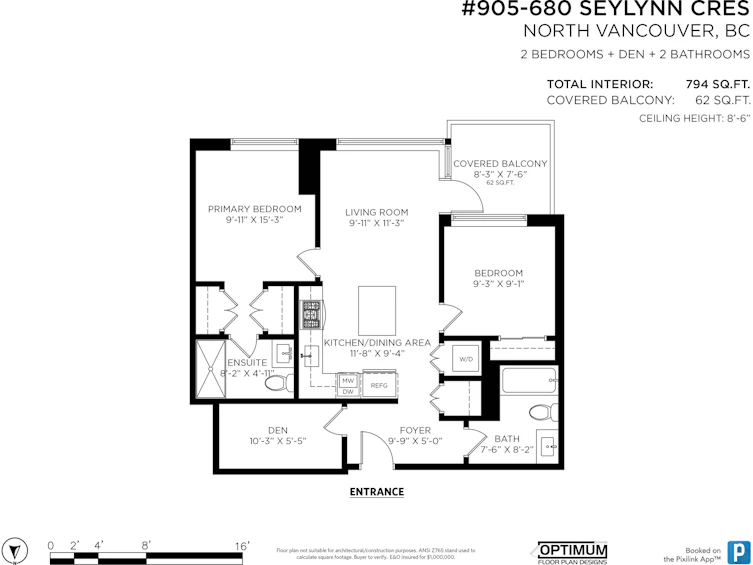 905-680 Seylynn Crescent, North Vancouver, BC, V7J 0B5 - 12