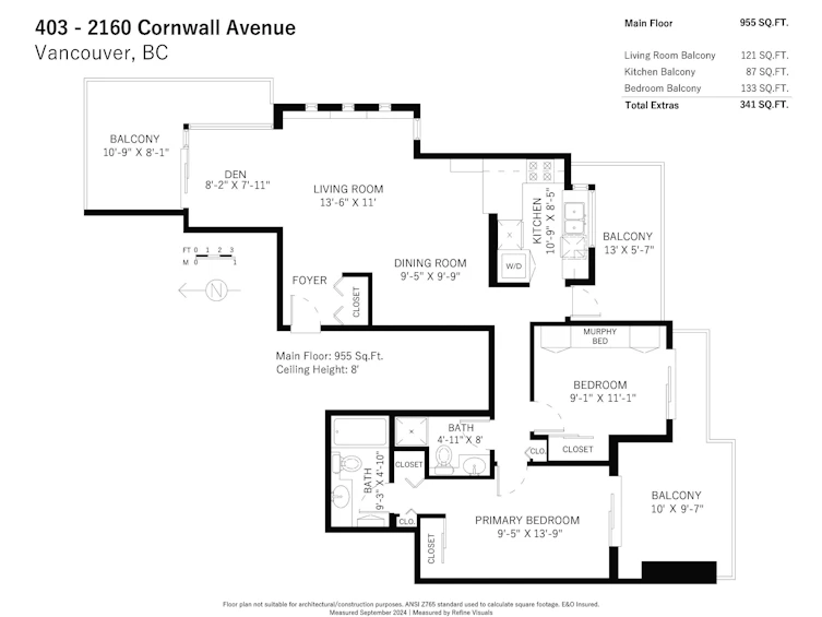 403-2160 Cornwall Avenue, Vancouver, BC, V6K 1B4 - 26