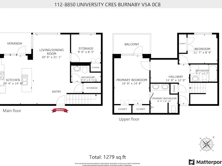 112-8850 University Crescent, Burnaby, BC, V5A 0C8 - 27