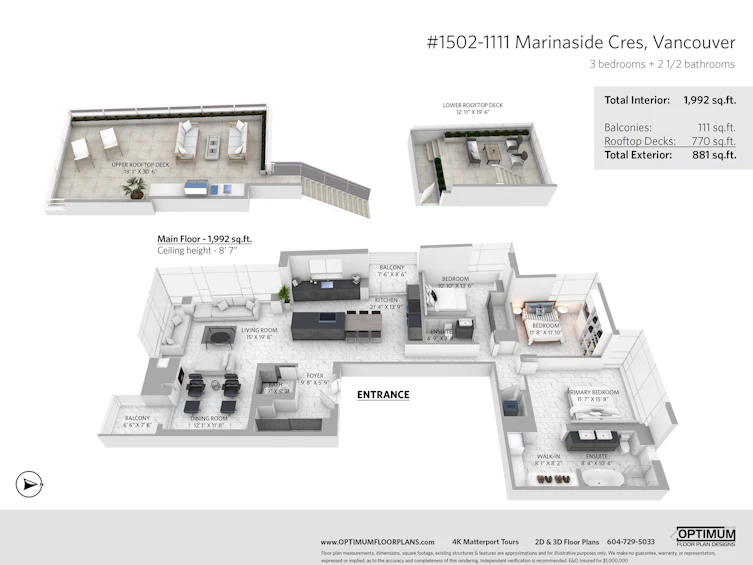 1502-1111 Marinaside Crescent, Vancouver, BC, V6Z 2Y3 - 24