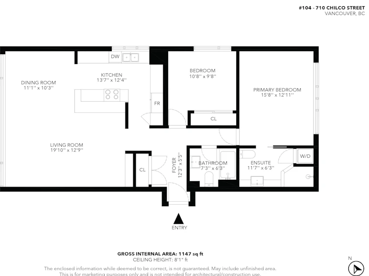 104-710 Chilco Street, Vancouver, BC, V6G 2S1 - 39