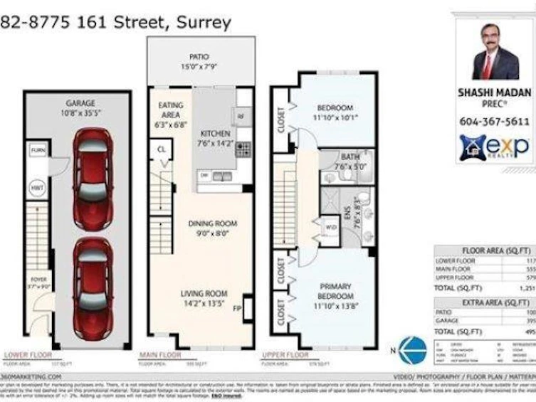82-8775 161 Street, Surrey, BC, V4N 5G3 - 34