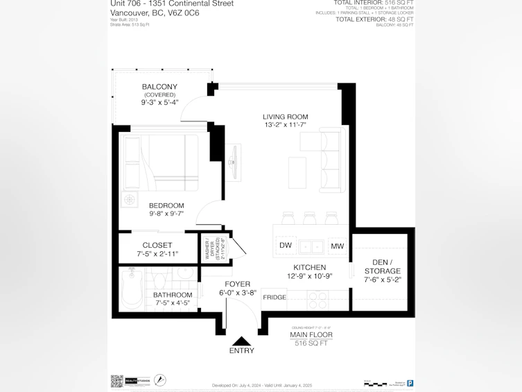 706-1351 Continental Street, Vancouver, BC, V6Z 0C6 - 14