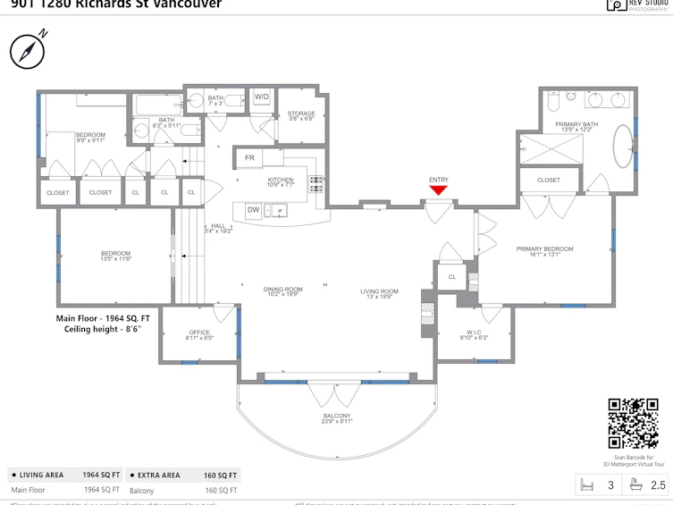 901-1280 Richards Street, Vancouver, BC, V6B 1S2 - 29