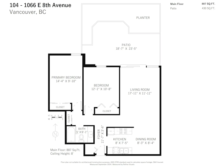 104-1066 E 8th Avenue, Vancouver, BC, V5T 1T9 - 19