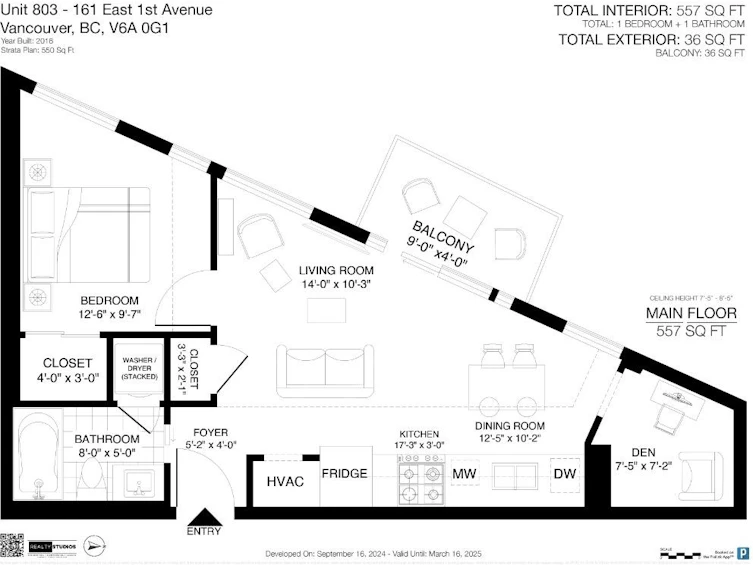 803-161 E 1st Avenue, Vancouver, BC, V6A 0G1 - 24