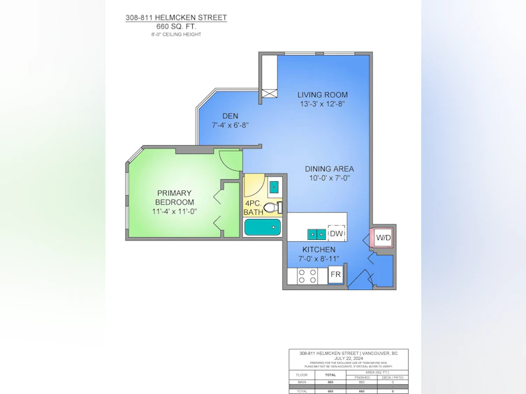 308-811 Helmcken Street, Vancouver, BC, V6Z 1B1 - 20