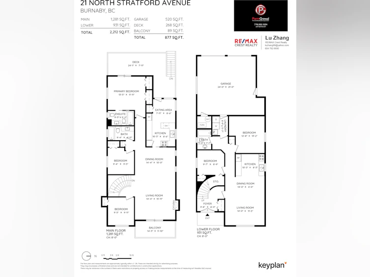 21 North Stratford Avenue, Burnaby, BC, V5B 1L1 - 40