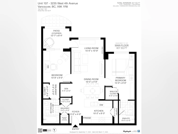 107-3235 W 4th Avenue, Vancouver, BC, V6K 1R8 - 22